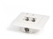 Hyperline Розетка RJ-45, двойная, категория 5e, внутренняя