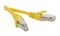Hyperline Патч-корд SF/UTP, экранированный, Cat.6 (100% Fluke Component Tested), LSZH, 3 м, желтый