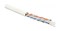 Hyperline (100 м) Кабель витая пара U/UTP, категория 6, 4 пары (23 AWG), одножильный (solid), с разделителем, LSZH, нг(А)-HF, –20°C – +75°C, белый - гарантия:15 лет компонентная, 25 лет системная